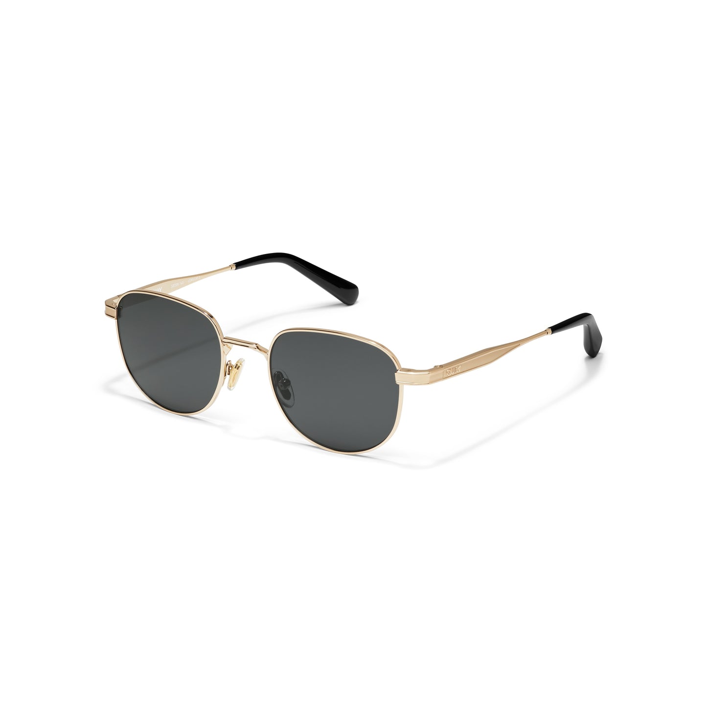 QUAY Born Ready Sunglasses - Gold/Smoke