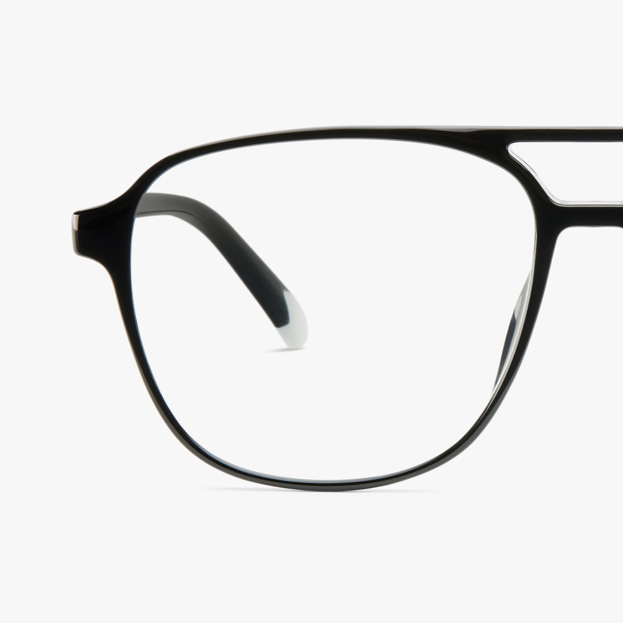 BARNER Brad - Glossy Black Noir Blue Light Reading Glasses