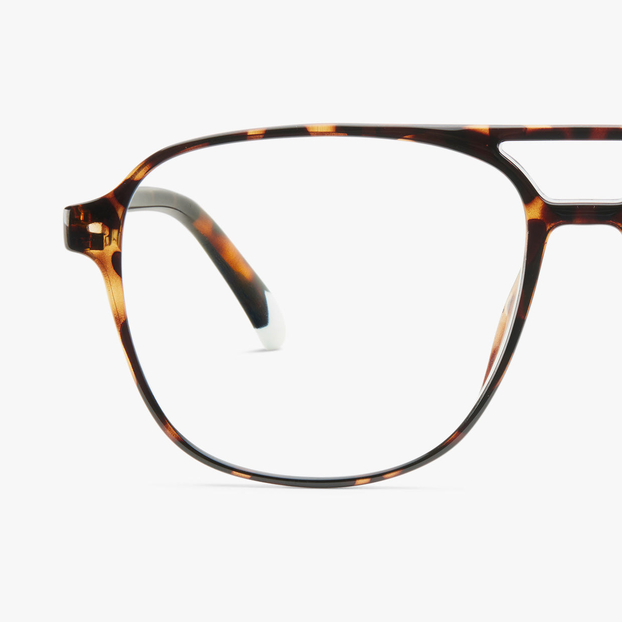 BARNER Brad - Glossy Tortoise Blue Light Reading Glasses