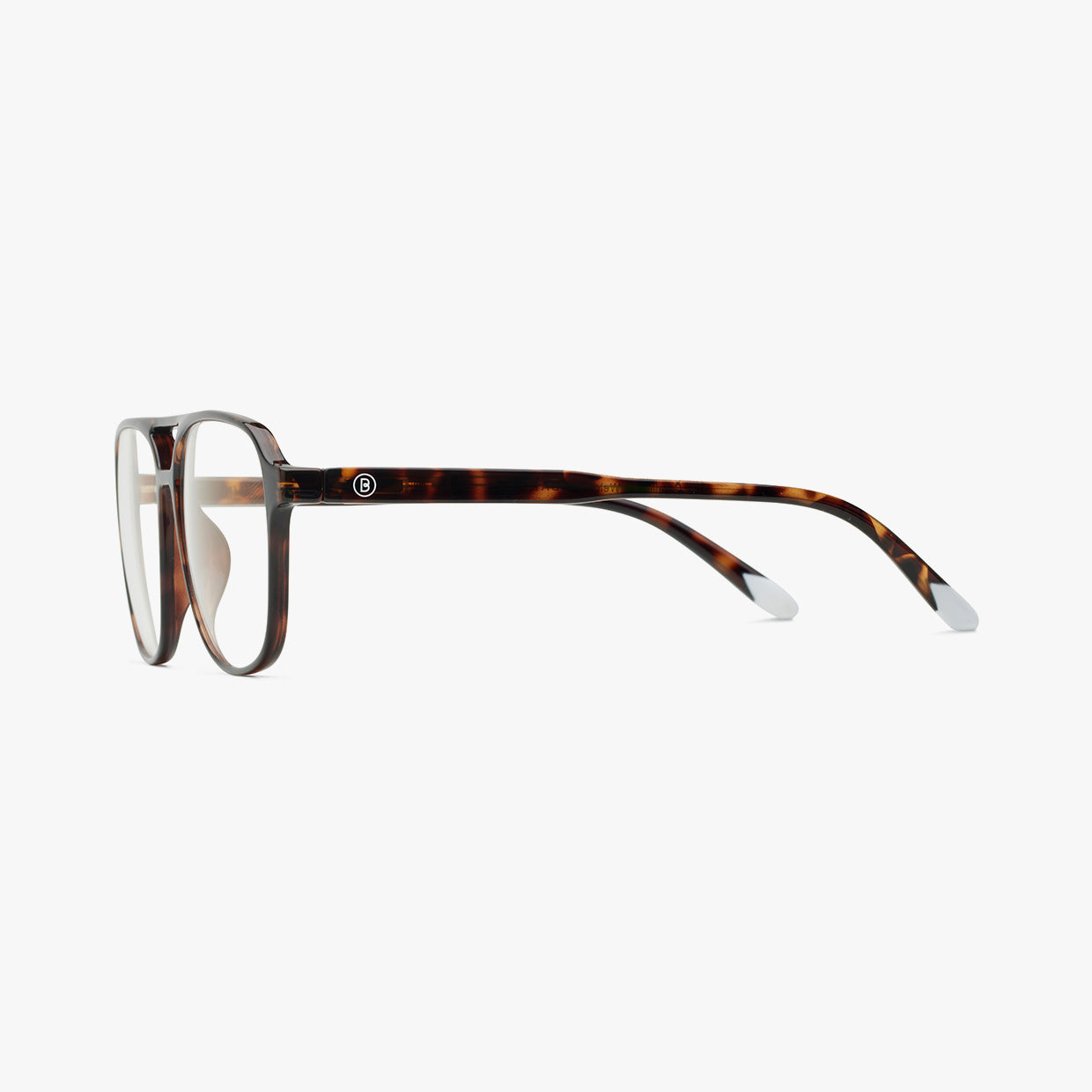 BARNER Brad - Glossy Tortoise Blue Light Reading Glasses