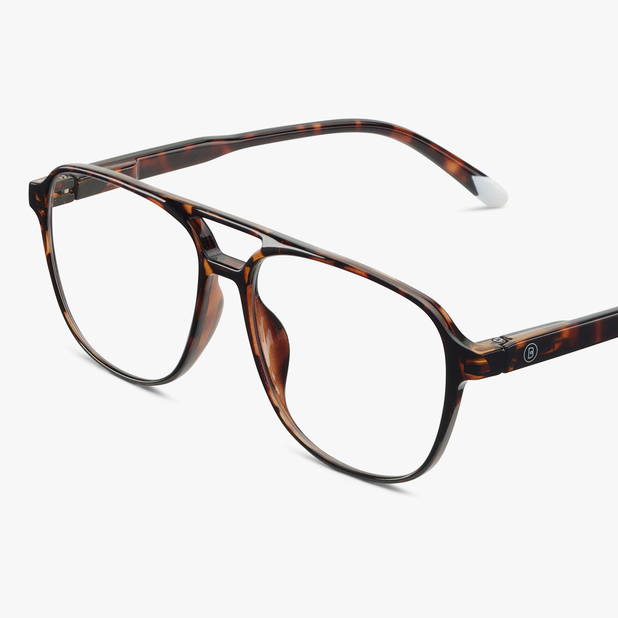 BARNER Brad - Glossy Tortoise Blue Light Reading Glasses