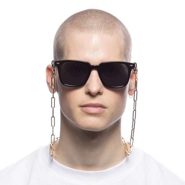 Le Specs Gold Bold Link Eyewear Chain