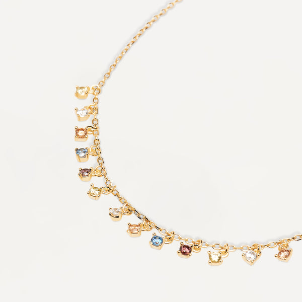 PDPAOLA Willow Necklace - 925 Sterling Silver / 18K Gold Plating