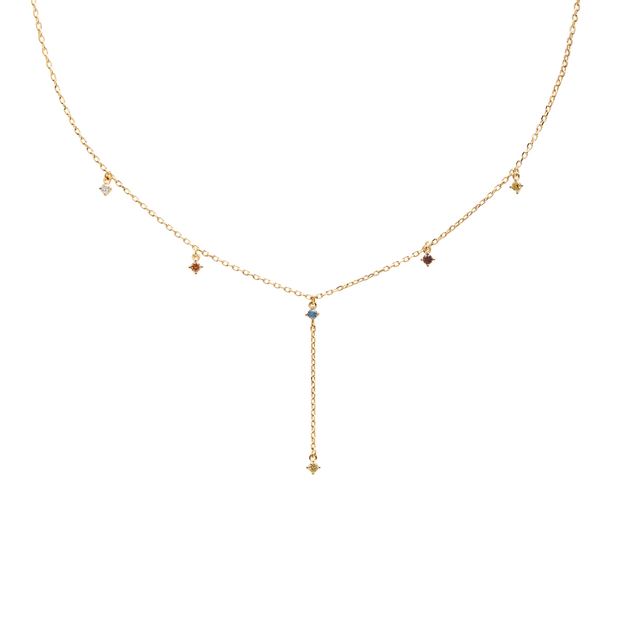 PDPAOLA Mana Necklace - 925 Sterling Silver / 18K Gold Plating