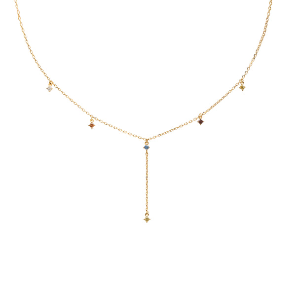 PDPAOLA Mana Necklace - 925 Sterling Silver / 18K Gold Plating