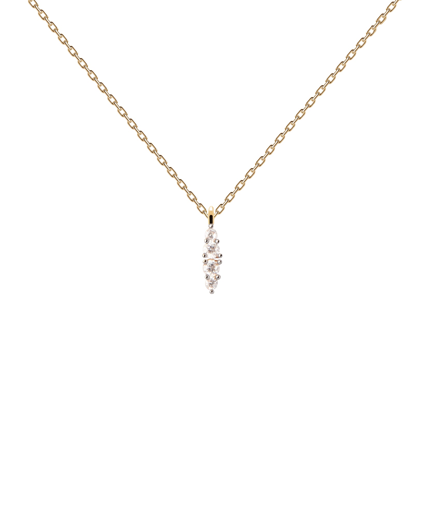 PDPAOLA Gala Necklace - 925 Sterling Silver / 18K Gold Plating