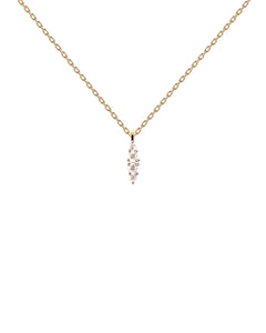 PDPAOLA Gala Necklace - 925 Sterling Silver / 18K Gold Plating