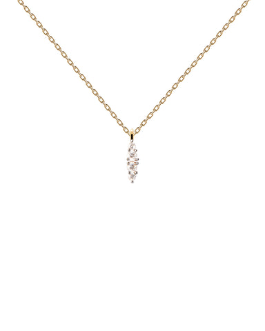 PDPAOLA Gala Necklace - 925 Sterling Silver / 18K Gold Plating