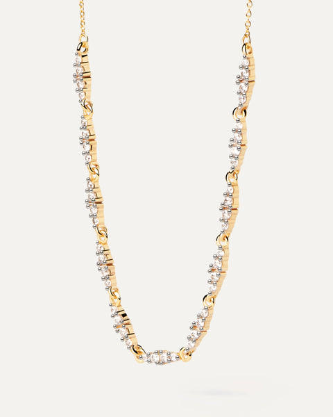 PDPAOLA Spice Necklace - 925 Sterling Silver / 18K Gold Plating