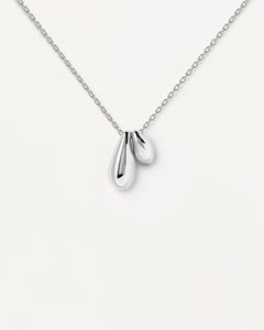 PDPAOLA Sugar Silver Necklace - 925 Sterling Silver