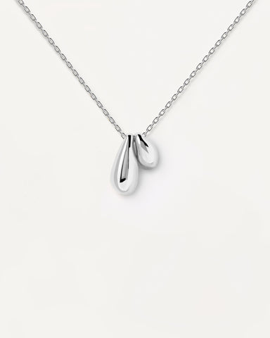 PDPAOLA Sugar Silver Necklace - 925 Sterling Silver
