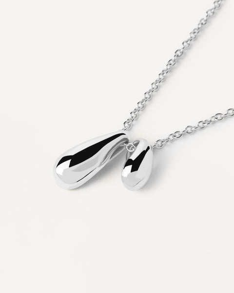 PDPAOLA Sugar Silver Necklace - 925 Sterling Silver