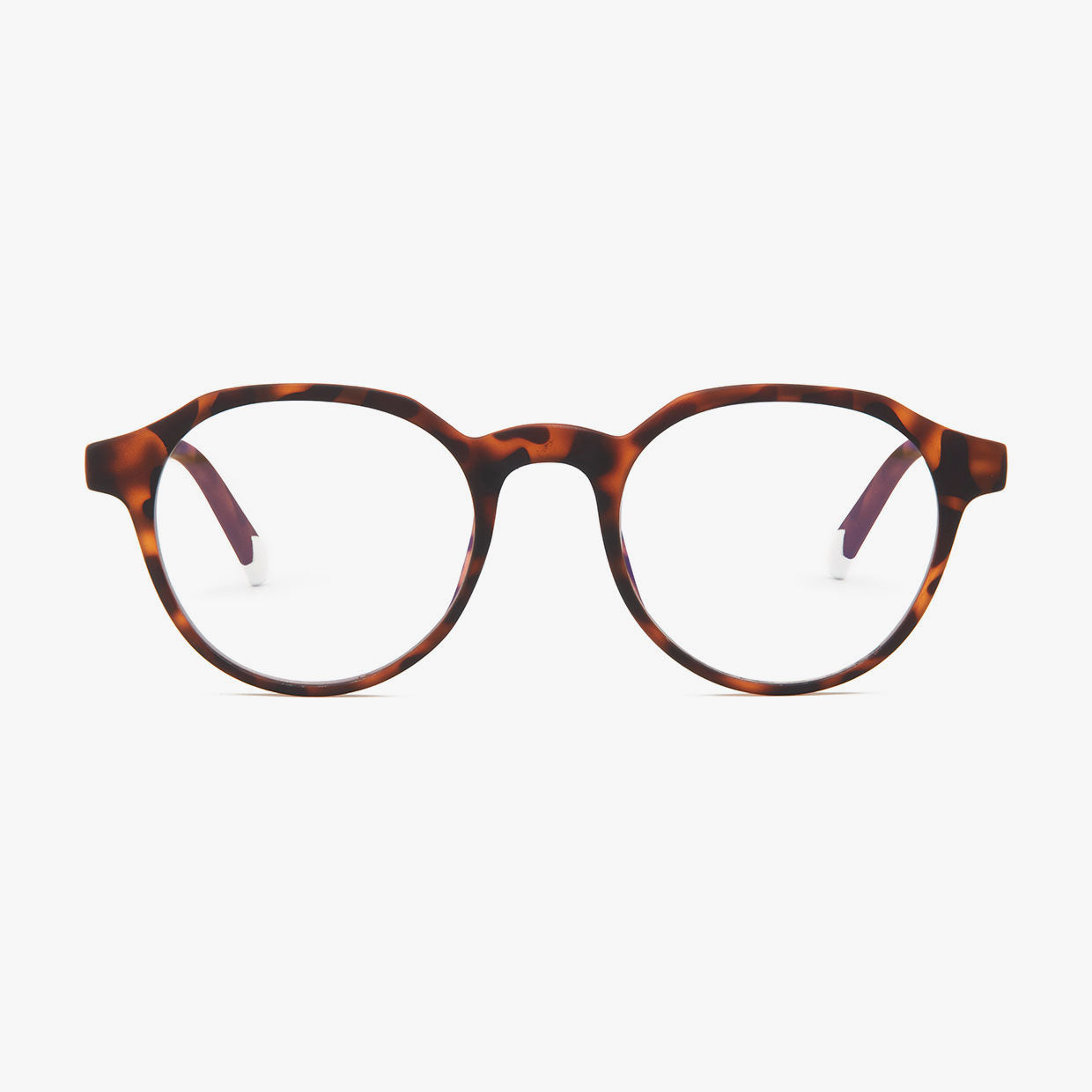 BARNER Chamberi - Matte Tortoise Blue Light Reading Glasses