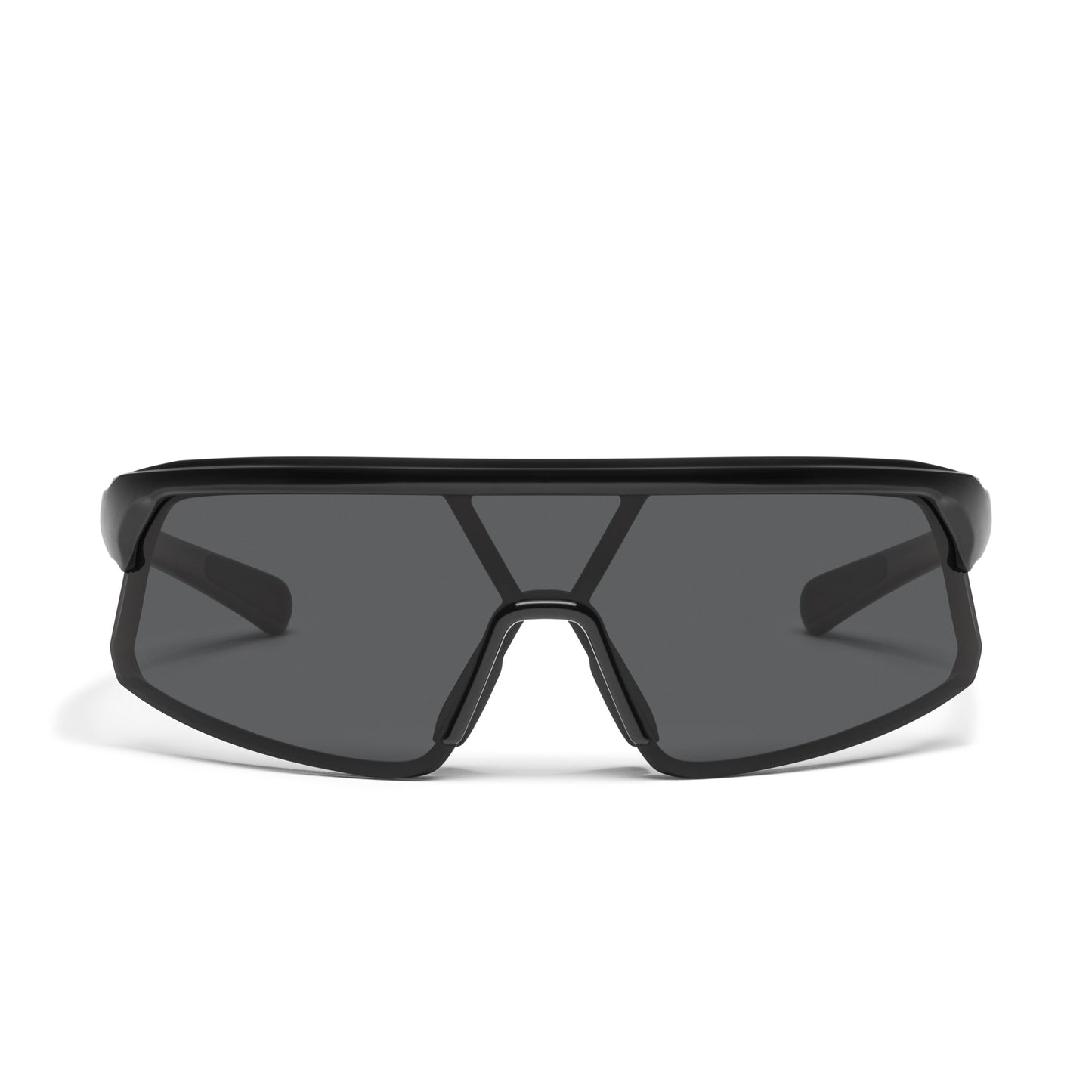 QUAY Clock It Sunglasses - Black/Black Polarized