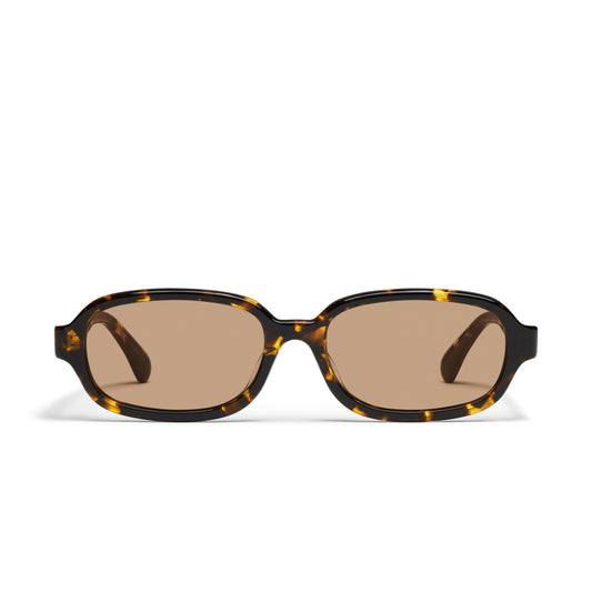 QUAY Could Never Sunglasses - Tort Yellow/Tan
