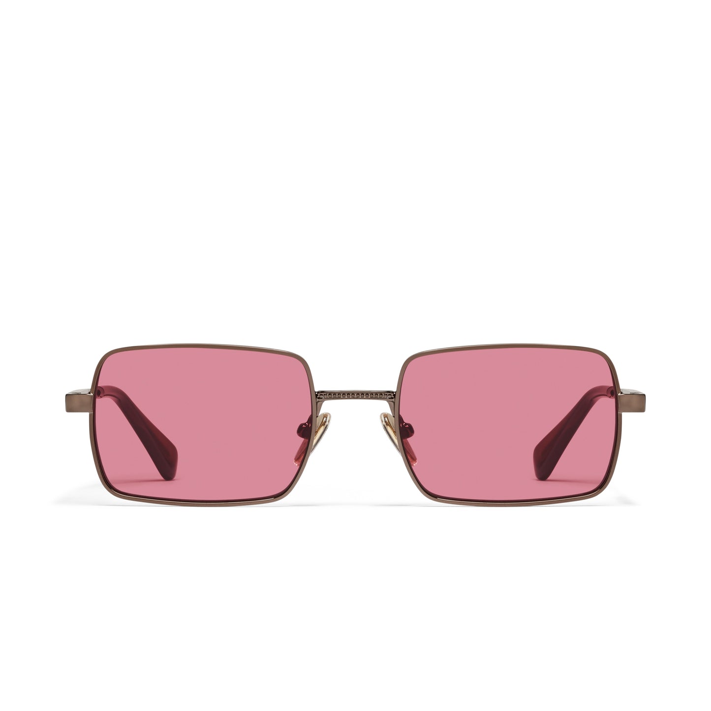 QUAY Dnd Sunglasses - Chocolate/Magenta