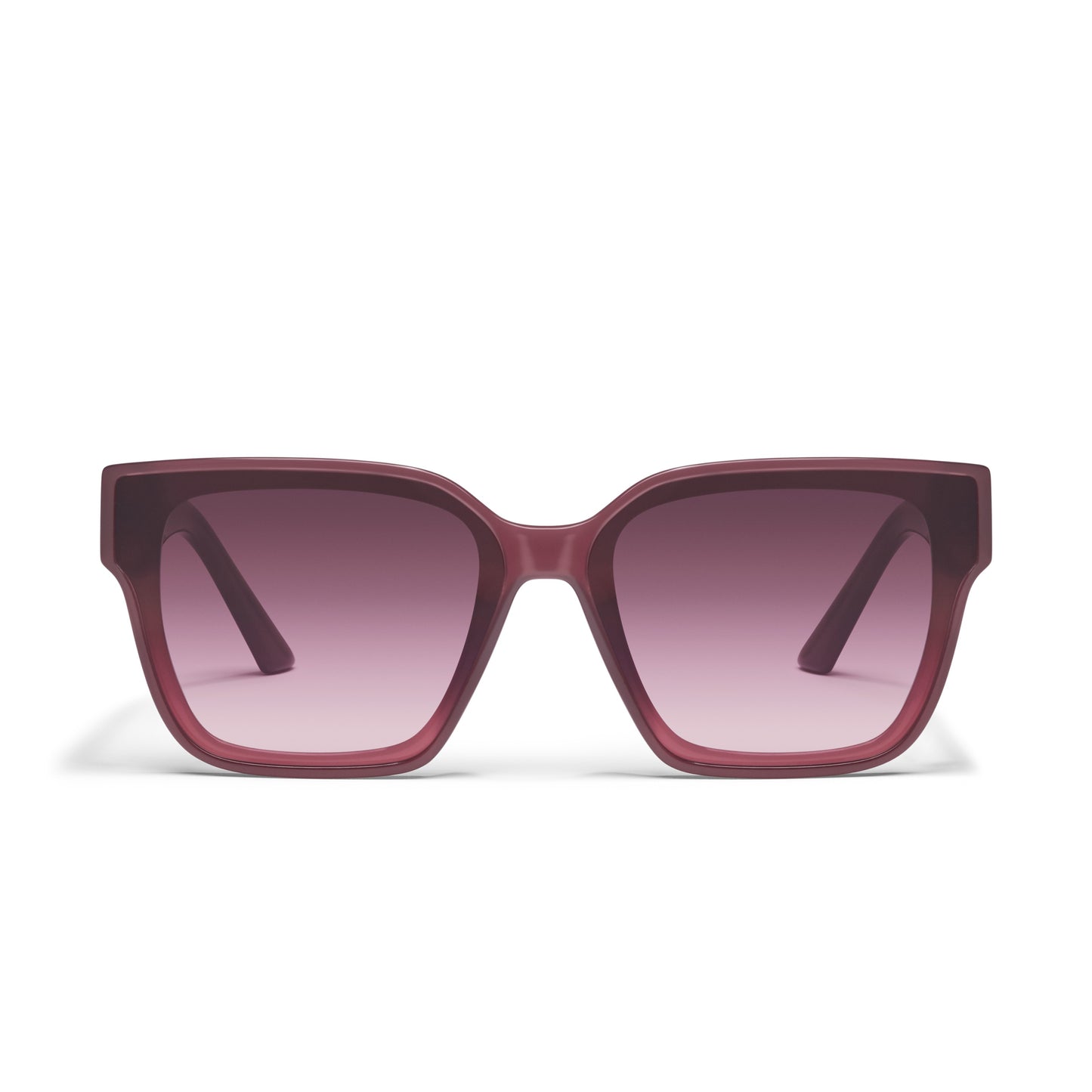 QUAY Drive In Sunglasses - Plum/Plum Pink