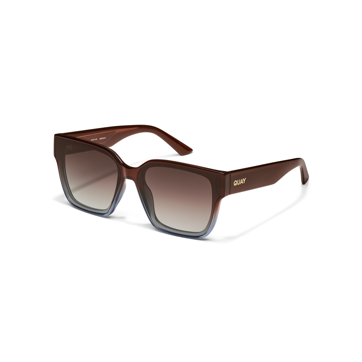 QUAY Drive In Sunglasses - Chocolate Ombre/Brown