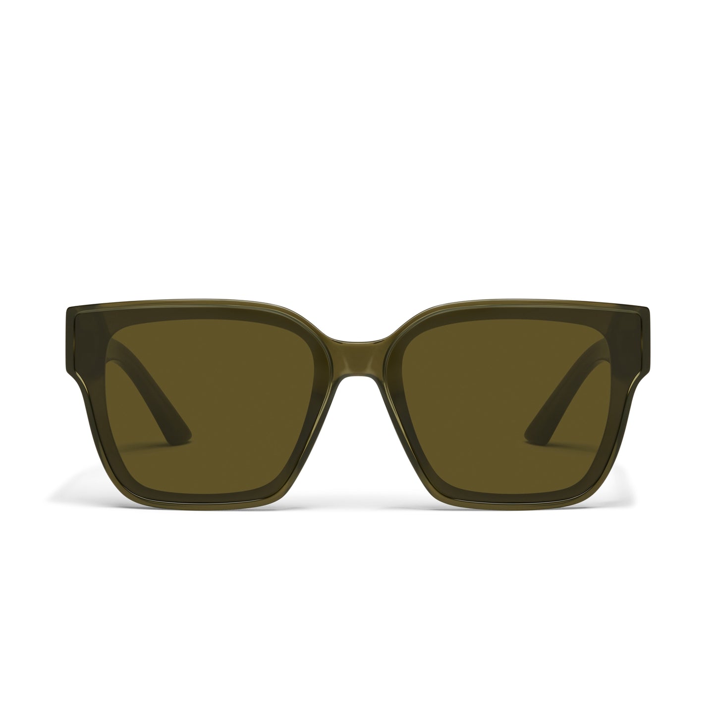 QUAY Drive In Sunglasses - Olive/Olive