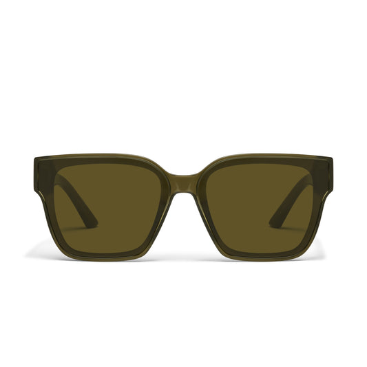 QUAY Drive In Sunglasses - Olive/Olive