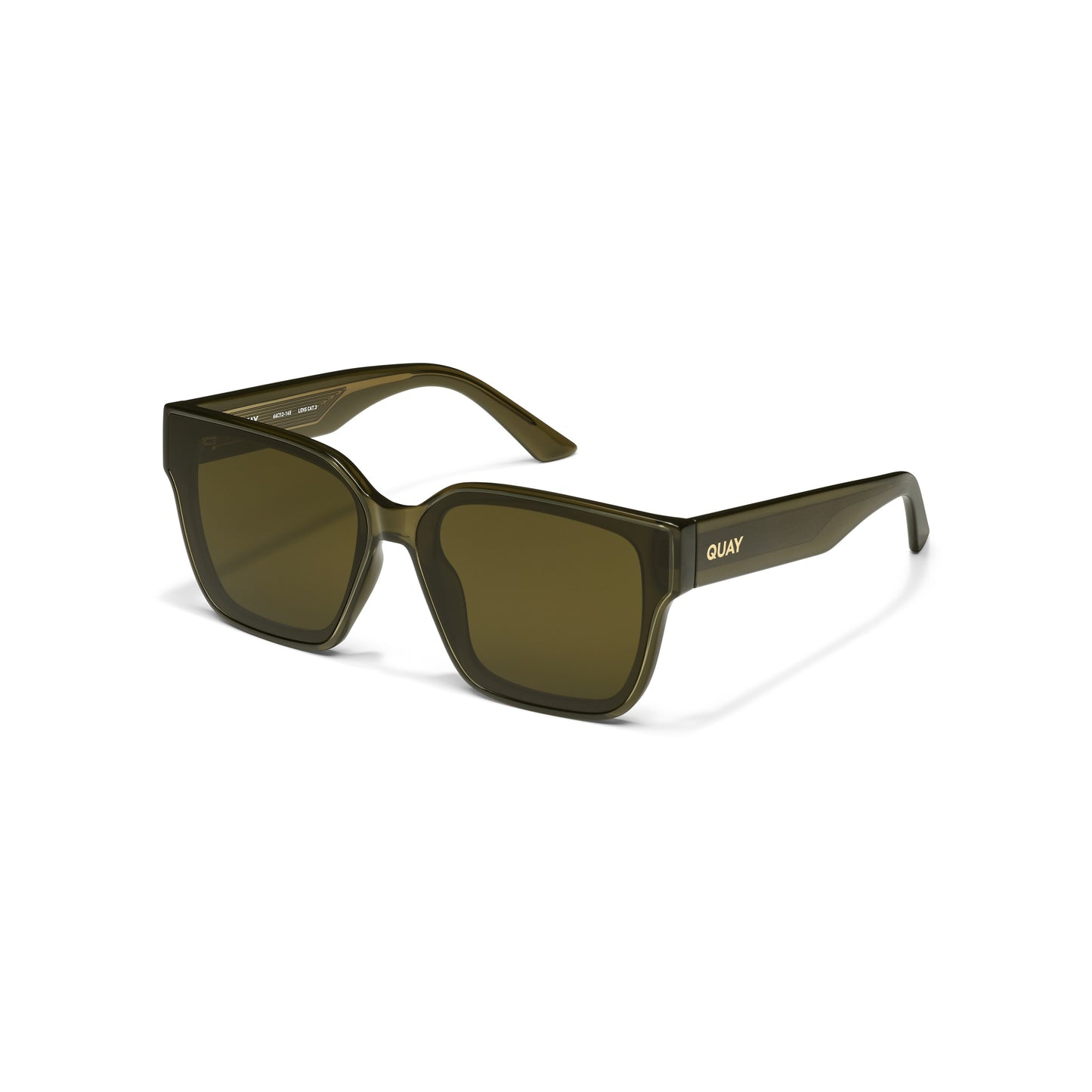 QUAY Drive In Sunglasses - Olive/Olive
