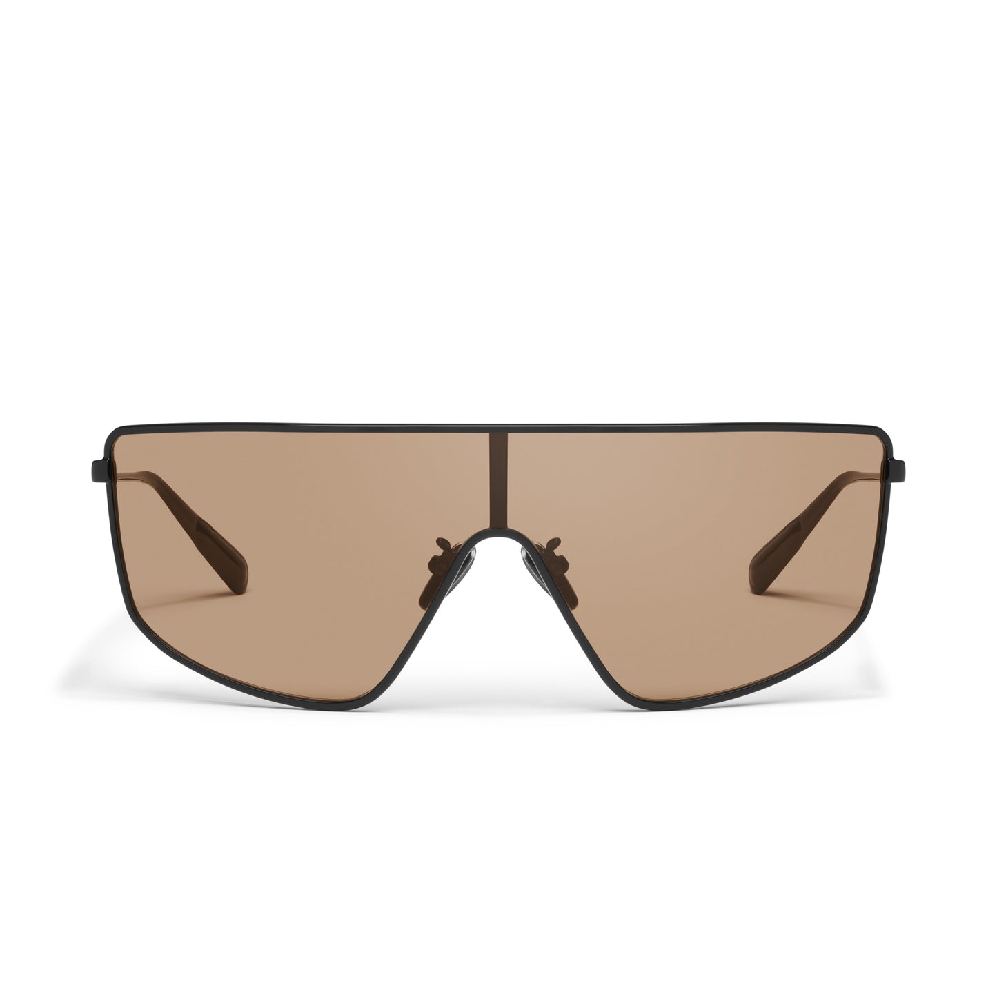 QUAY Entourage Sunglasses - Black/Tan (Limited Edition)