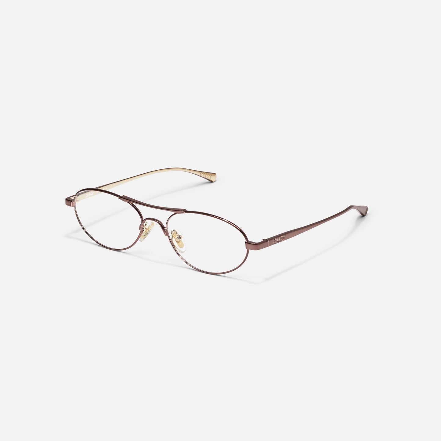 QUAY Gone Viral Optical Eyeglasses - Chocolate (Exclusively In-Store)