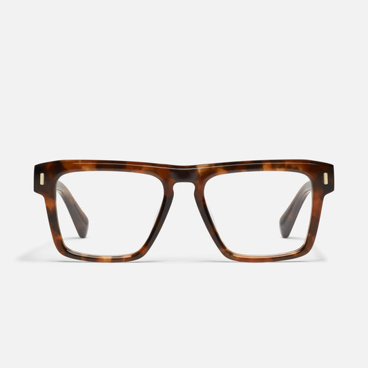 QUAY Headline Optical Eyeglasses - Amber Tort (Exclusively In-Store)