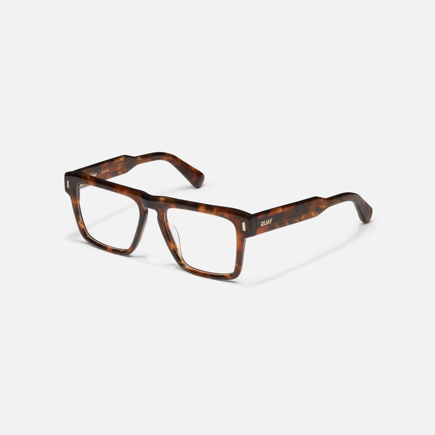 QUAY Headline Optical Eyeglasses - Amber Tort (Exclusively In-Store)