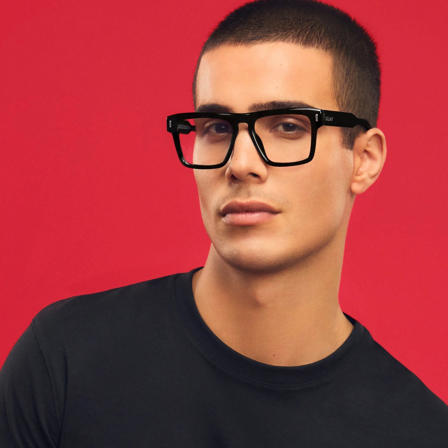 QUAY Headline Optical Eyeglasses - Black (Exclusively In-Store)