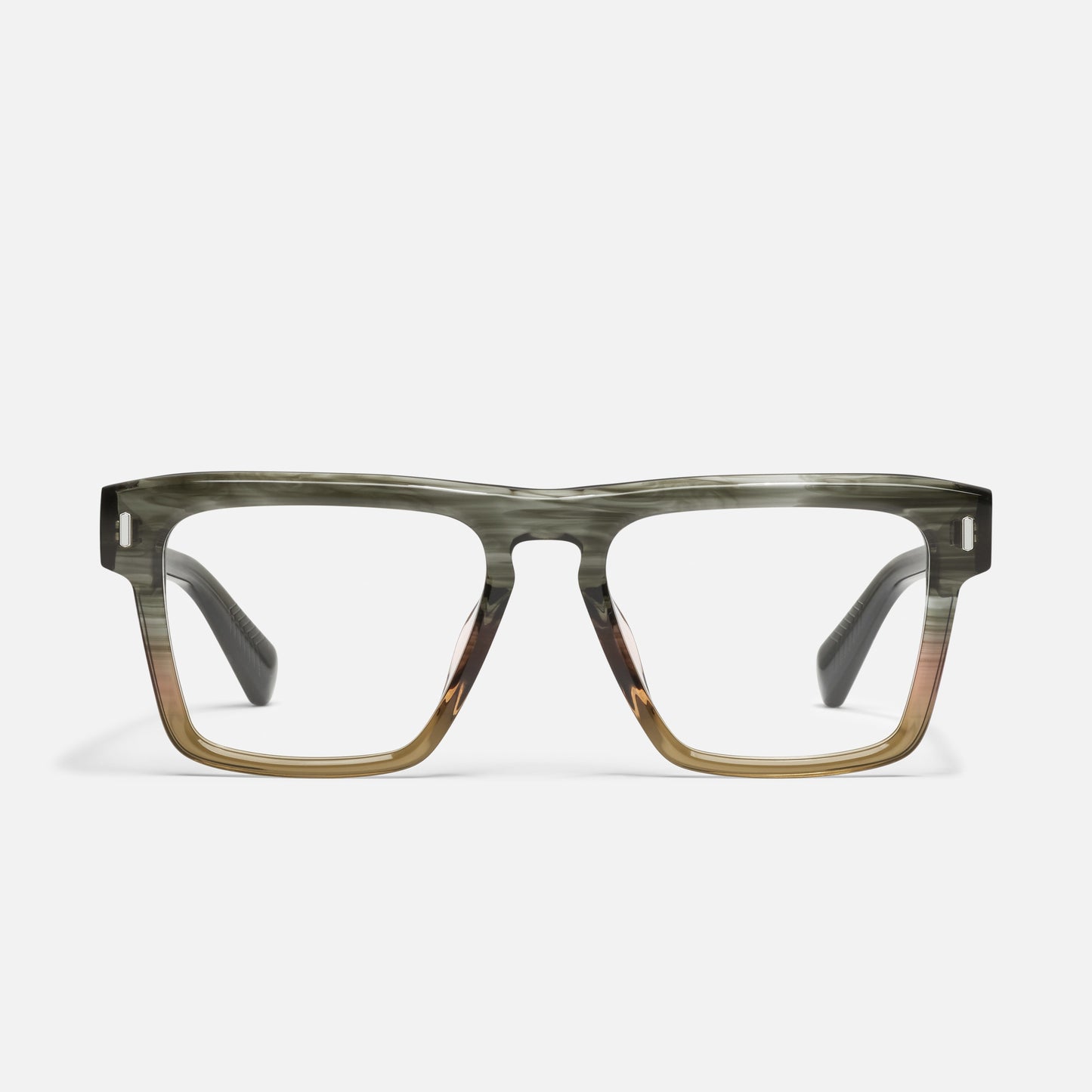 QUAY Headline Optical Eyeglasses - Green Demi (Exclusively In-Store)