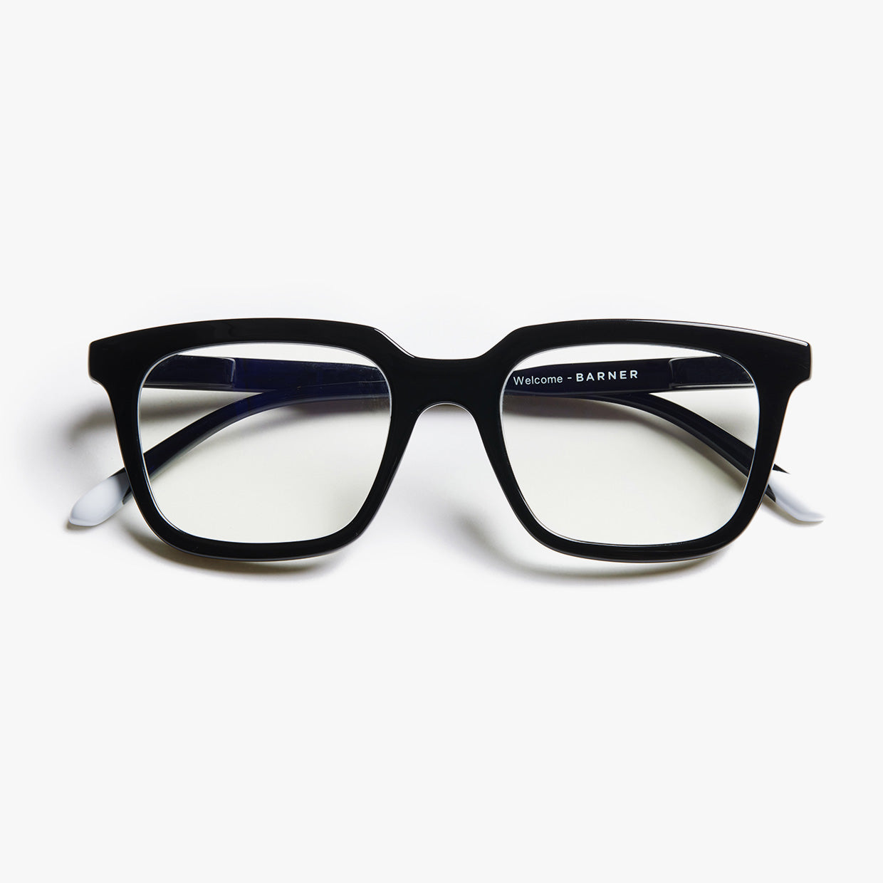 BARNER Holly - Glossy Black Noir Blue Light Reading Glasses