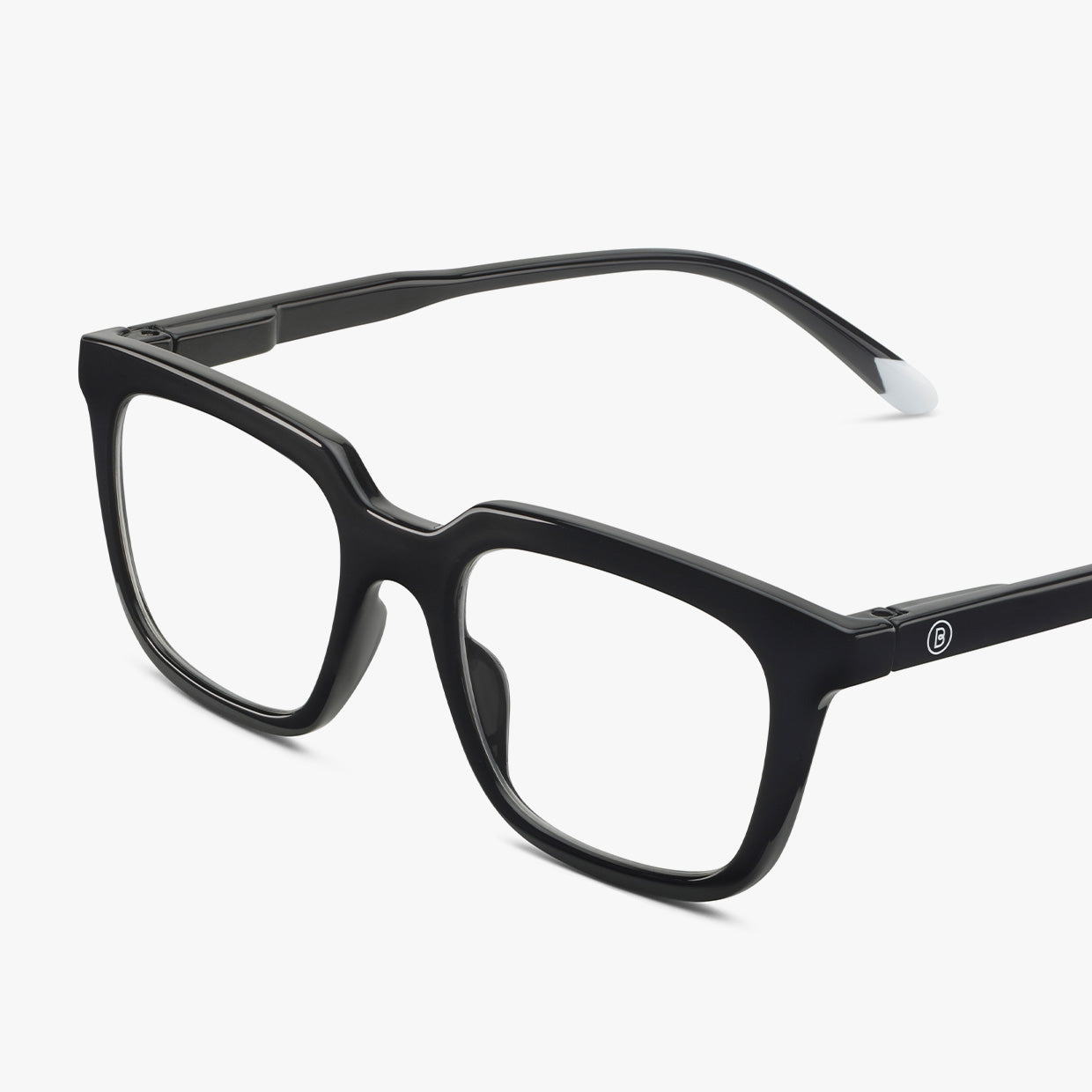 BARNER Holly - Glossy Black Noir Blue Light Reading Glasses