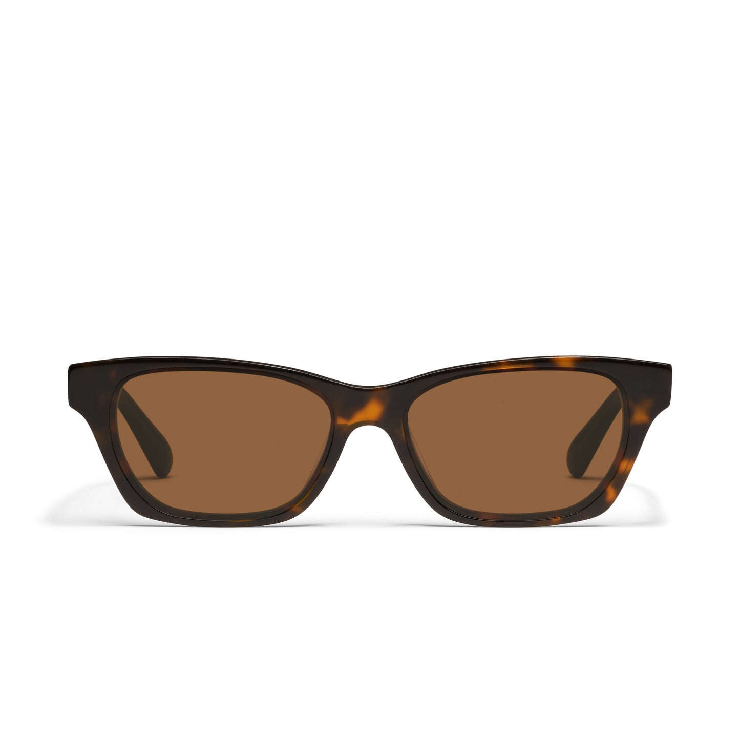 QUAY In The City Sunglasses - Dark Tort/Brown