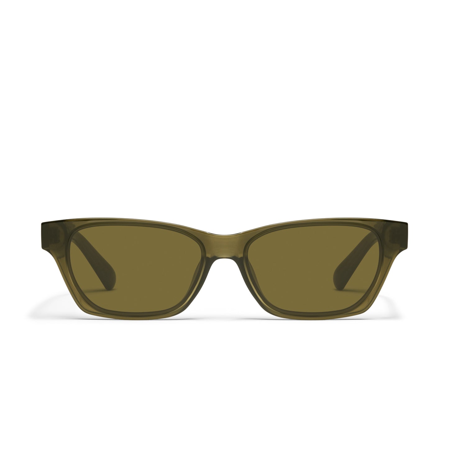 QUAY In The City Sunglasses - Olive/Olive