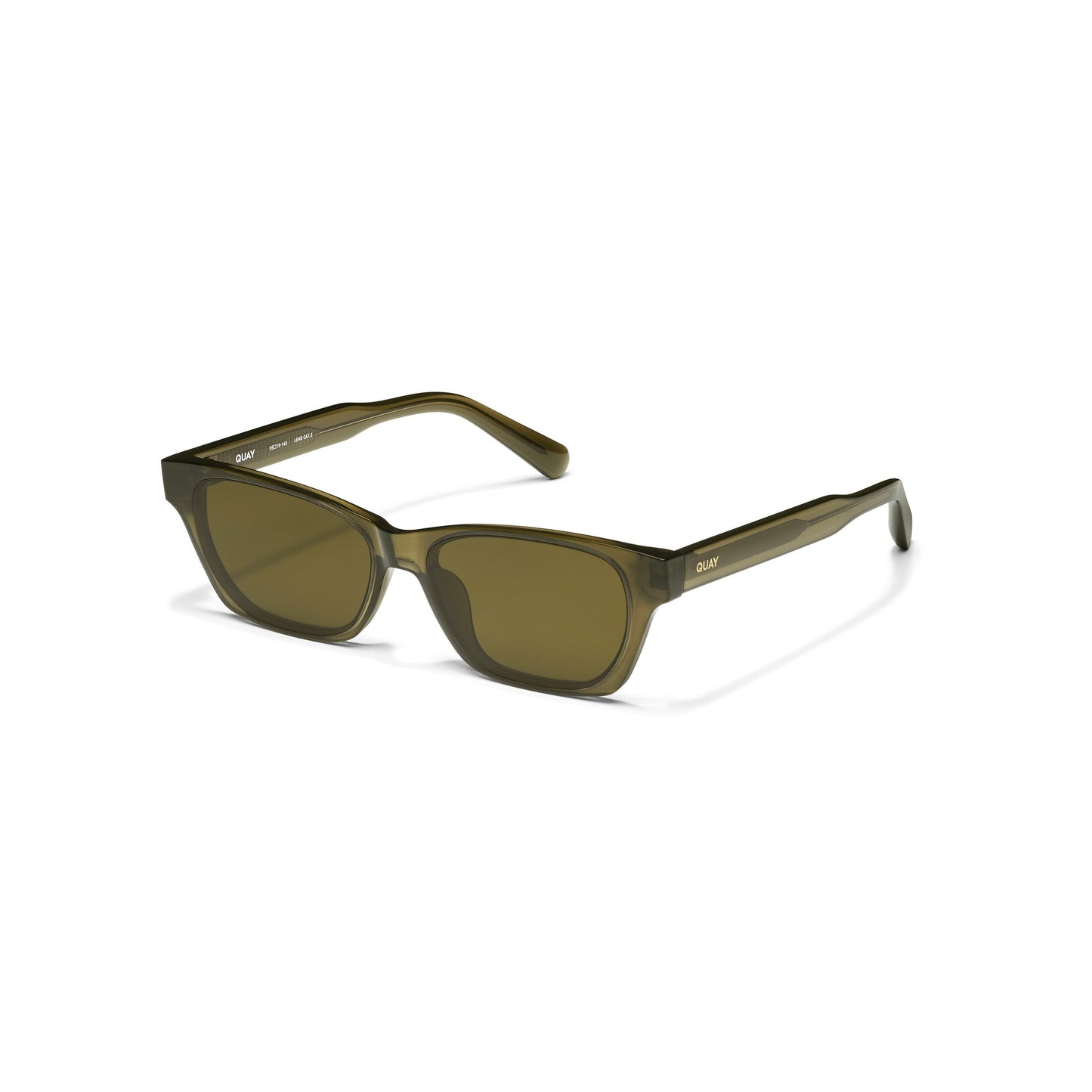 QUAY In The City Sunglasses - Olive/Olive
