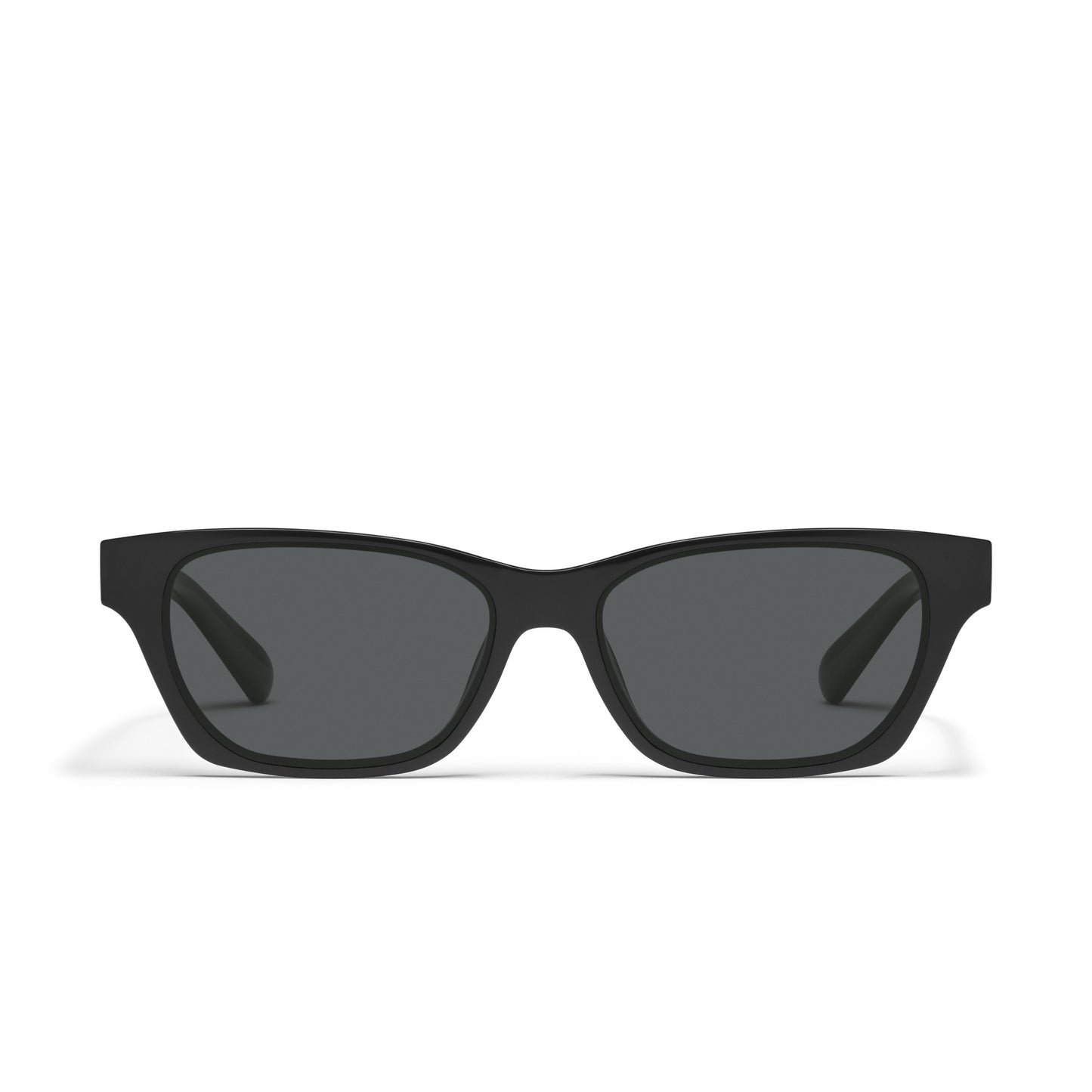QUAY In The City Sunglasses - Black/Black Polarized