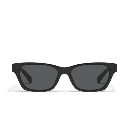 QUAY In The City Sunglasses - Black/Black Polarized