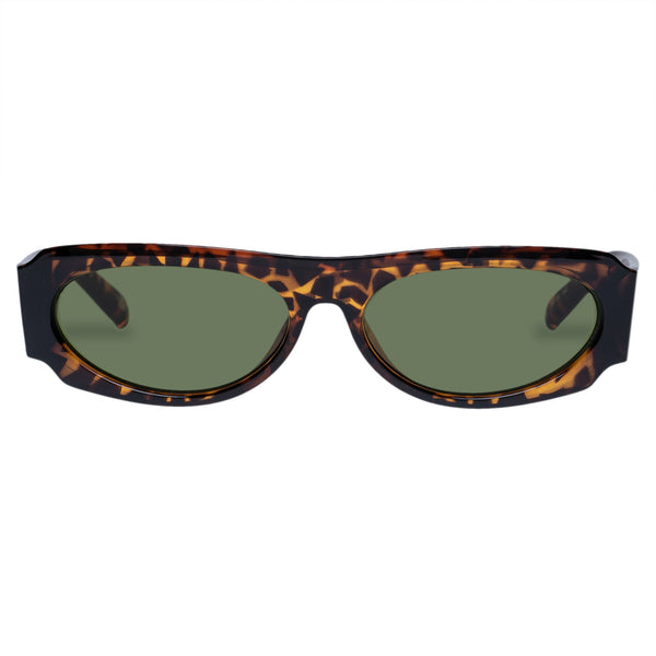 Le Specs Long Nights | Leopard Tort