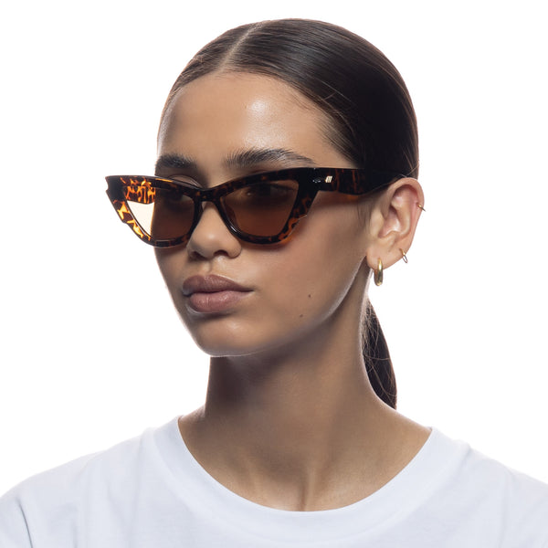 Le Specs Lost Days | Leopard Tort