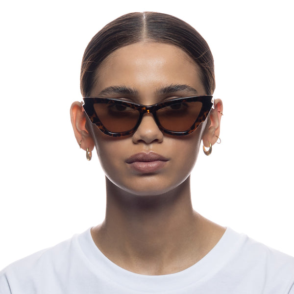 Le Specs Lost Days | Leopard Tort