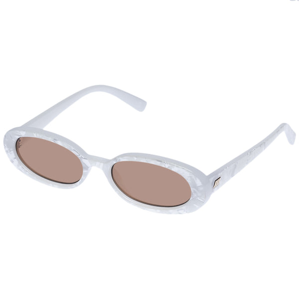 Le Specs Outta Love | White Marble