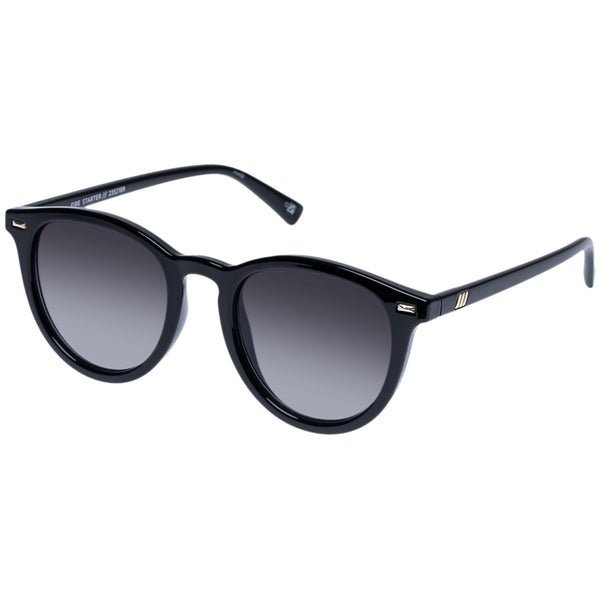 Le Specs Fire Starter | Black Cool Smoke Grad