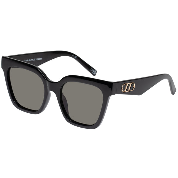 Le Specs Star Glow | Black Khaki Mono