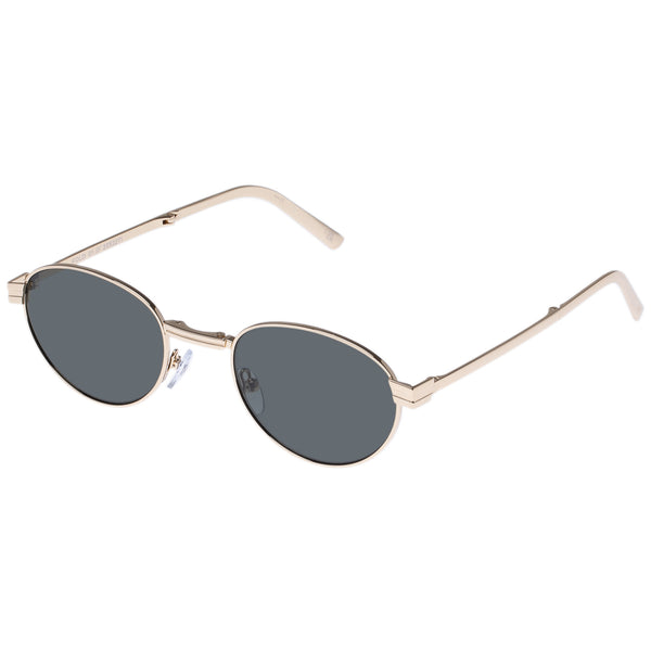 Le Specs Fold 01 | Bright Gold Khaki Mono (Foldable Sunglasses)