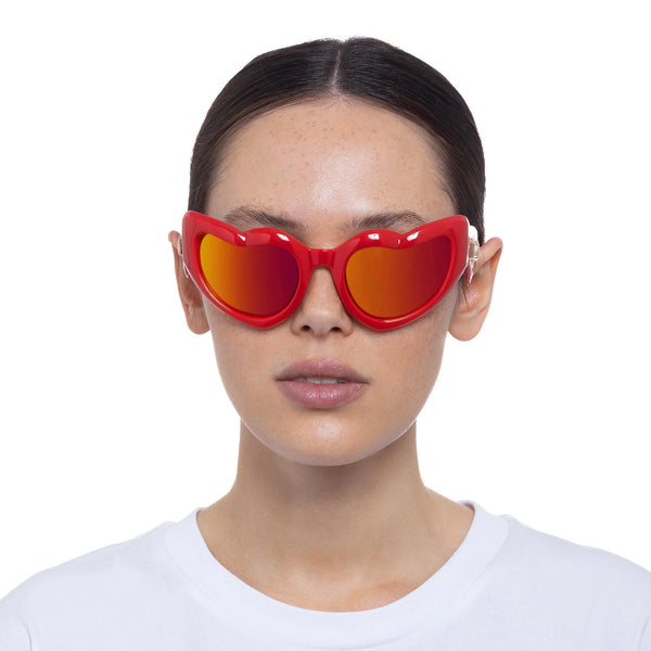 Le Specs Fast Love Ltd Edt | Red Chrome