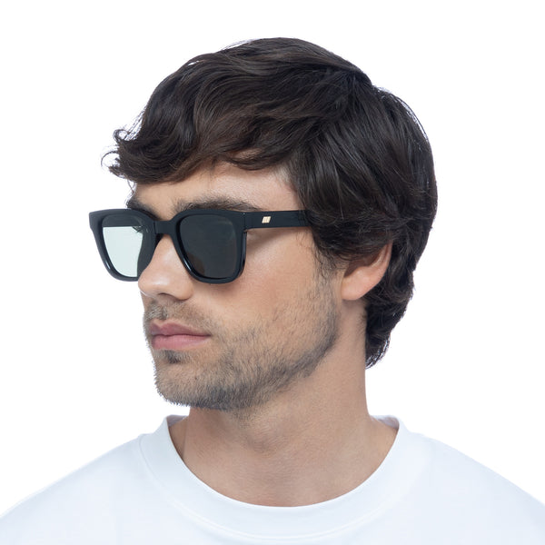 Le Specs Elixir | Black Polarized Sunglasses