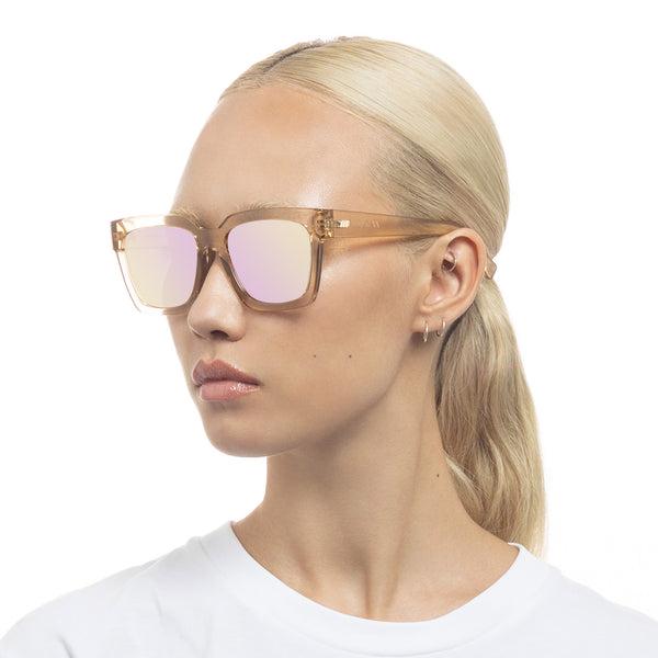 Le Specs Weekend Riot | Sand Sunglasses