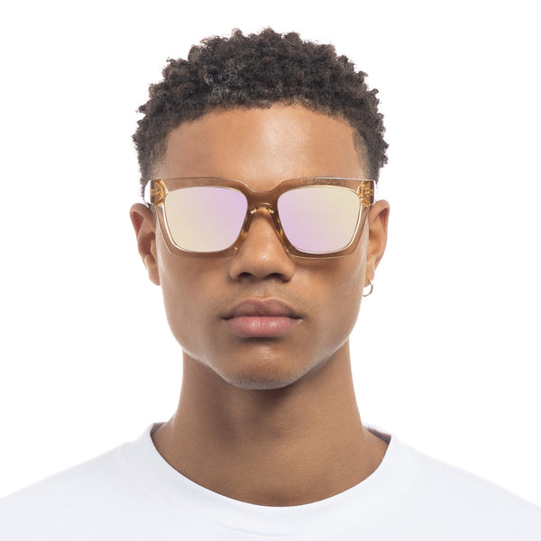 Le Specs Weekend Riot | Sand Sunglasses