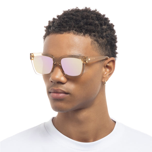Le Specs Weekend Riot | Sand Sunglasses